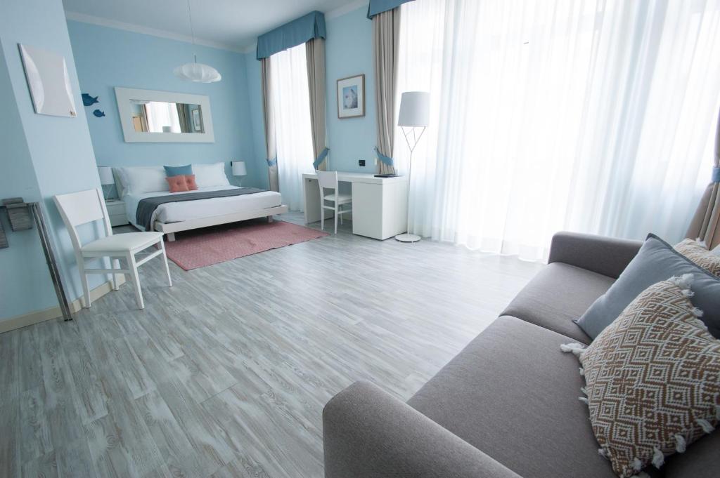 Część wypoczynkowa w obiekcie Hotel Villa Bernt