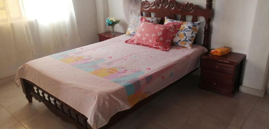 Postel nebo postele na pokoji v ubytování Casa Pariente