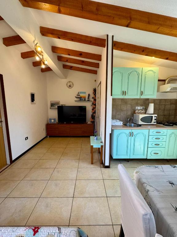 Kuchyň nebo kuchyňský kout v ubytování Apartment Lucas