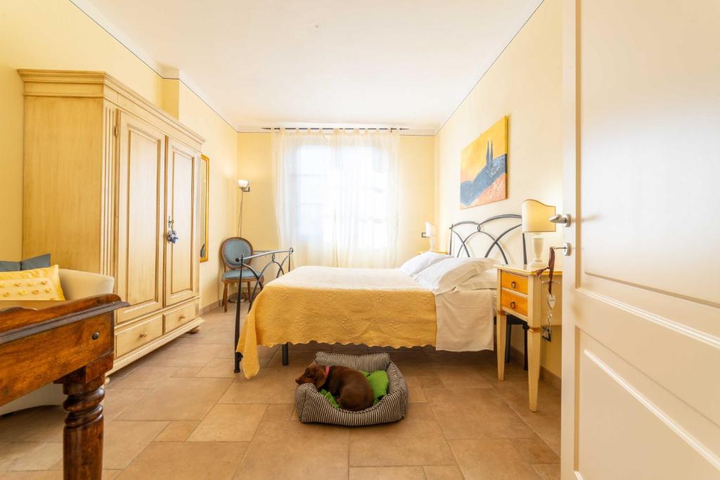 Postel nebo postele na pokoji v ubytování Casa Cardinali