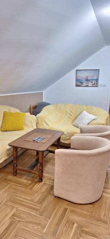 Posezení v ubytování ANA Apartment