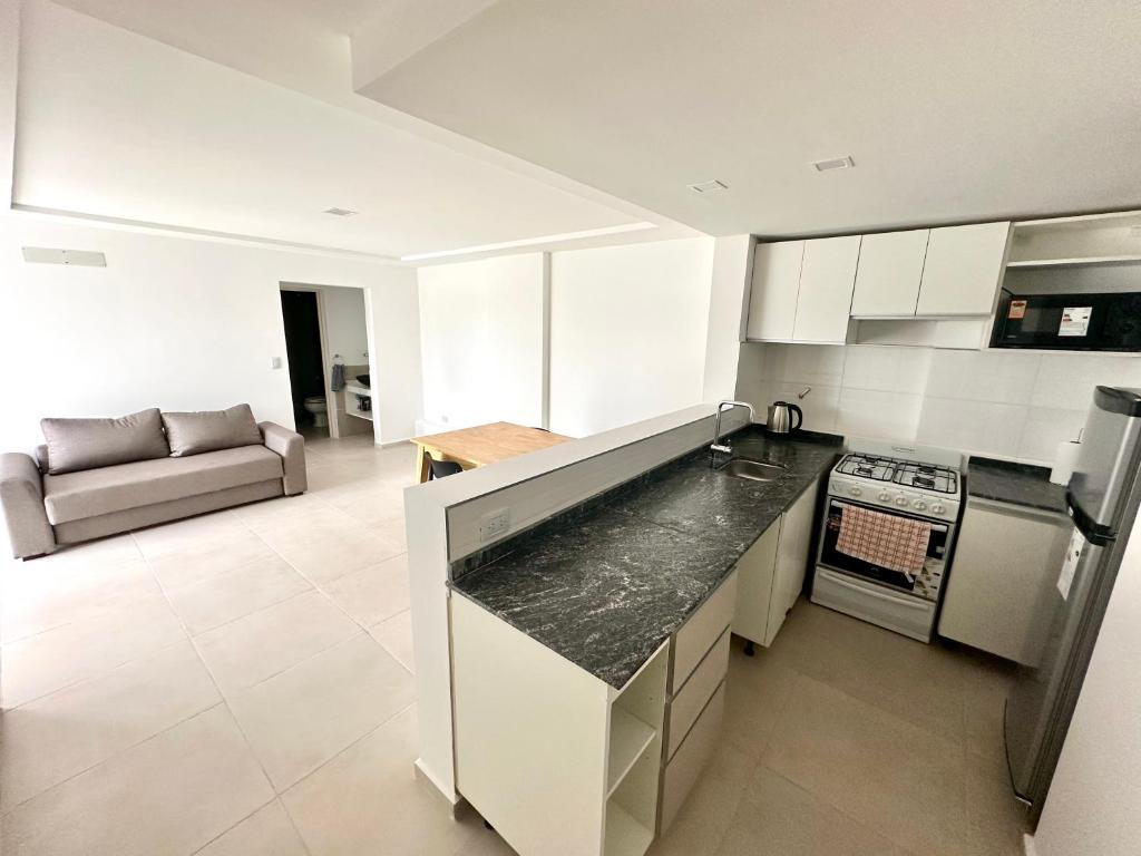 Køkken eller tekøkken på Alojamiento entero para 4 personas F