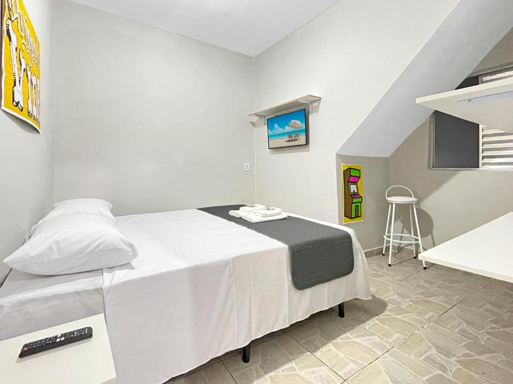 Postel nebo postele na pokoji v ubytování 1 Bedroom Plaza Shopping Budget Complete