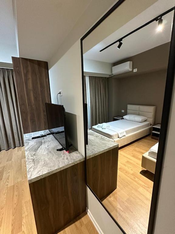 Postel nebo postele na pokoji v ubytování Hotel HER
