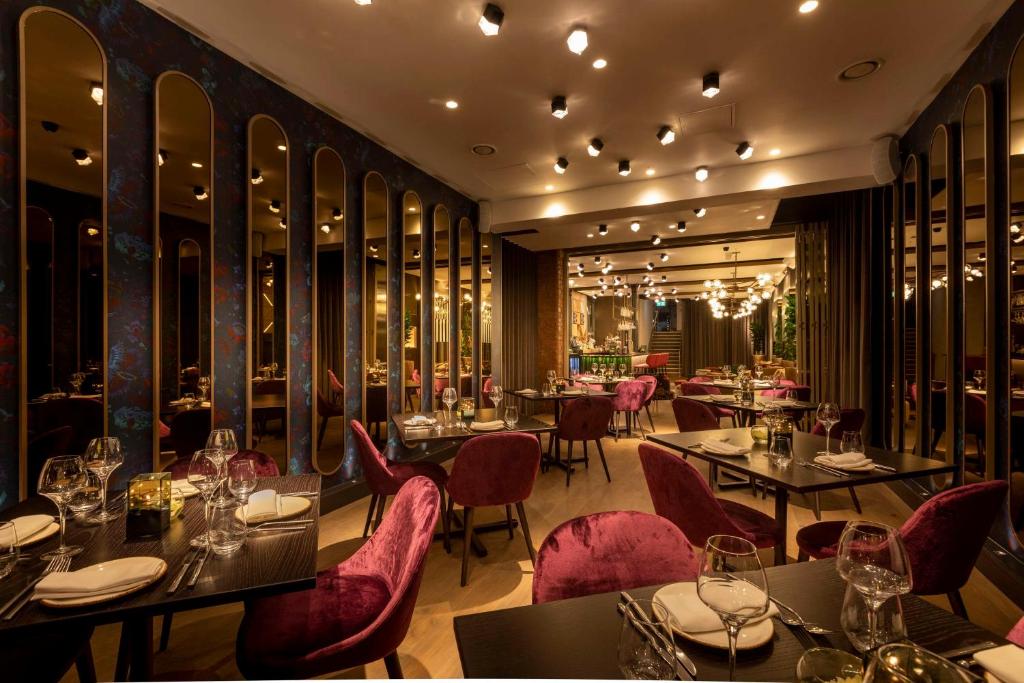 Restaurace v ubytování Forty Seven Hotel Manchester, WorldHotels Crafted