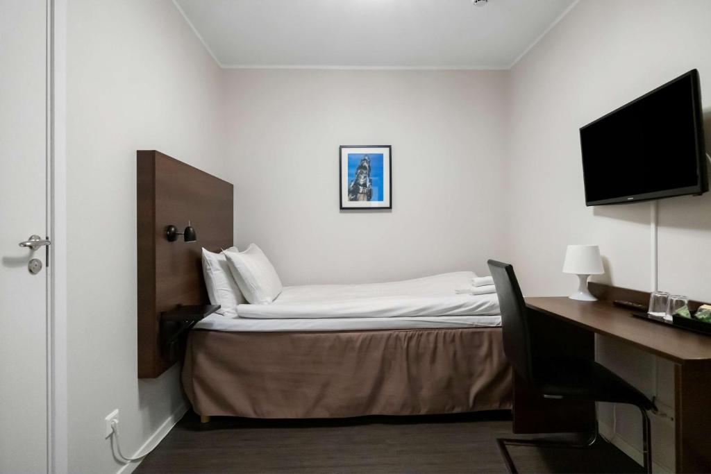 Postel nebo postele na pokoji v ubytování Best Western Hotel Solna