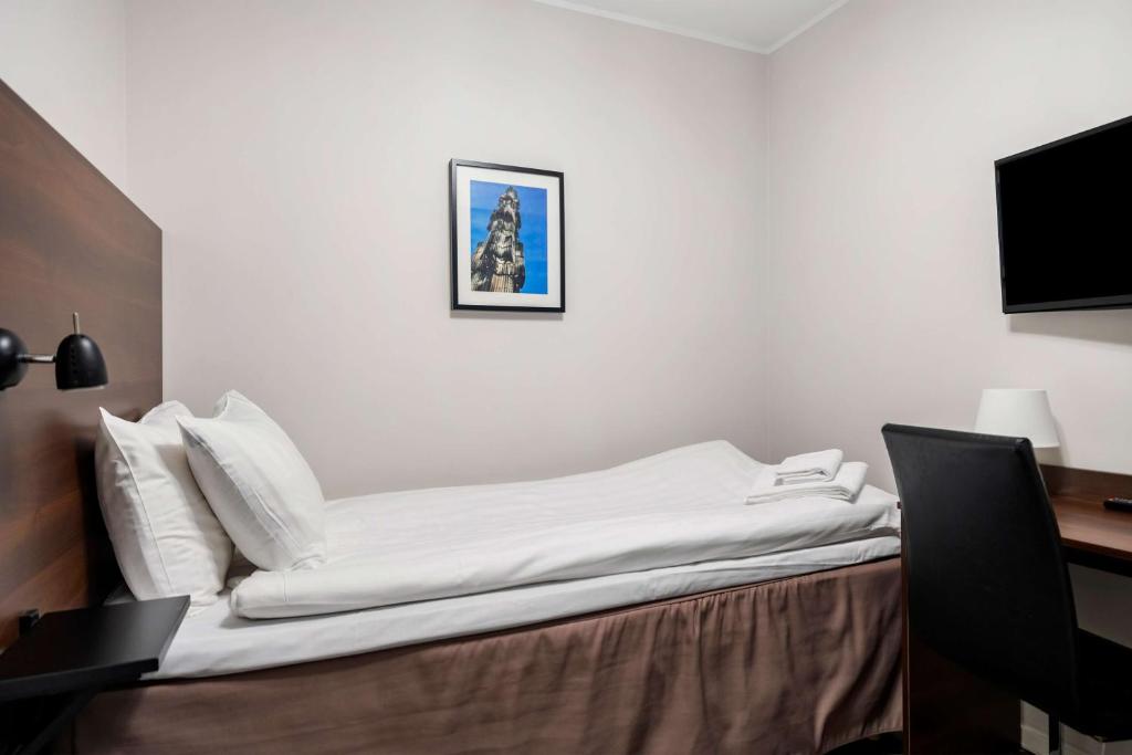 TV a/nebo společenská místnost v ubytování Best Western Hotel Solna