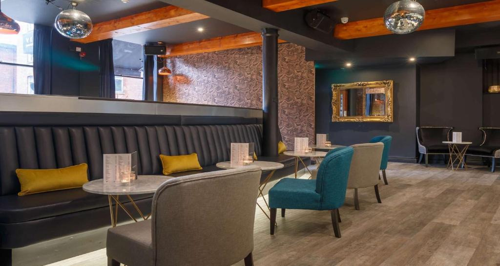 Posezení v ubytování Velvet Hotel Manchester, WorldHotels Crafted