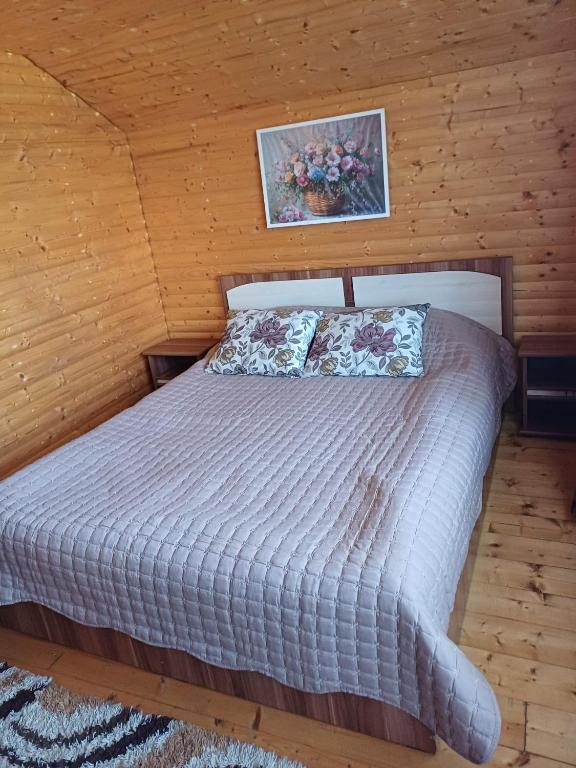 Postel nebo postele na pokoji v ubytování Casa Gherman