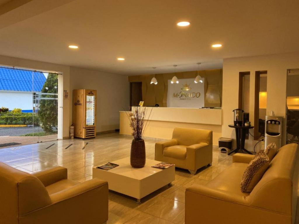 Zona de estar de Hotel Villa Mónaco