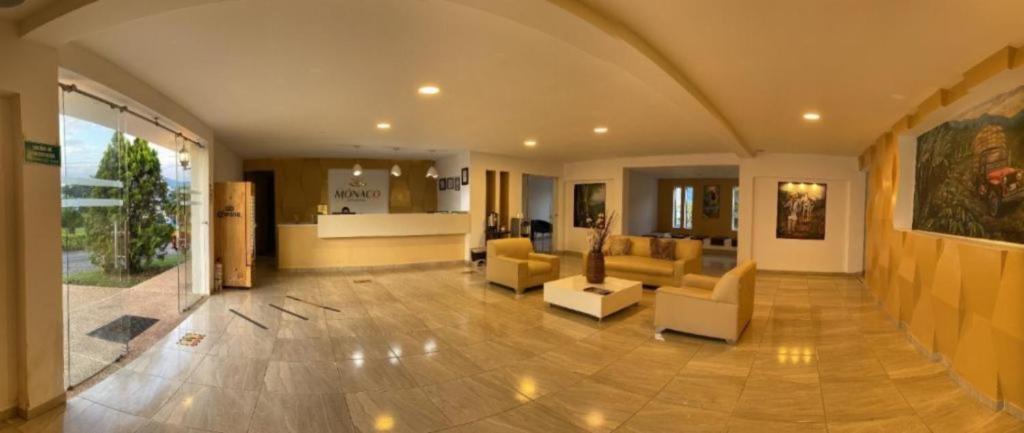 Zona de estar de Hotel Villa Mónaco