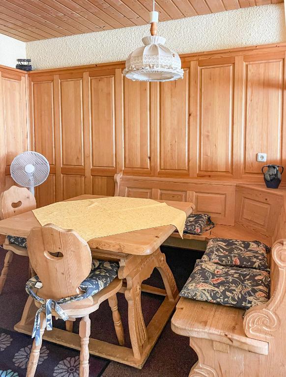 Posezení v ubytování Gästehaus Forellenhof