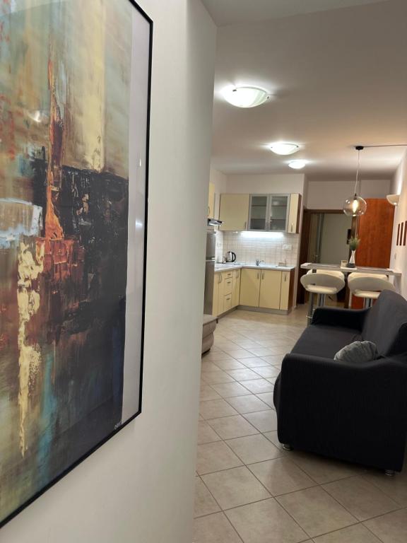 Postel nebo postele na pokoji v ubytování Apartmani Samec