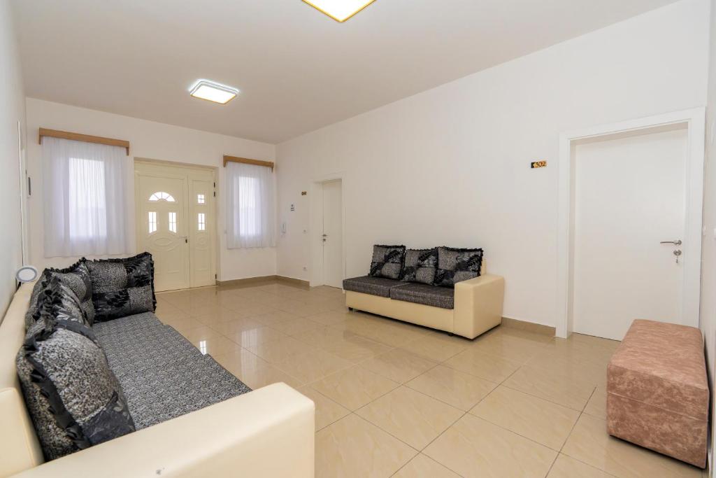 Posezení v ubytování Hotel Shkodra Comfort