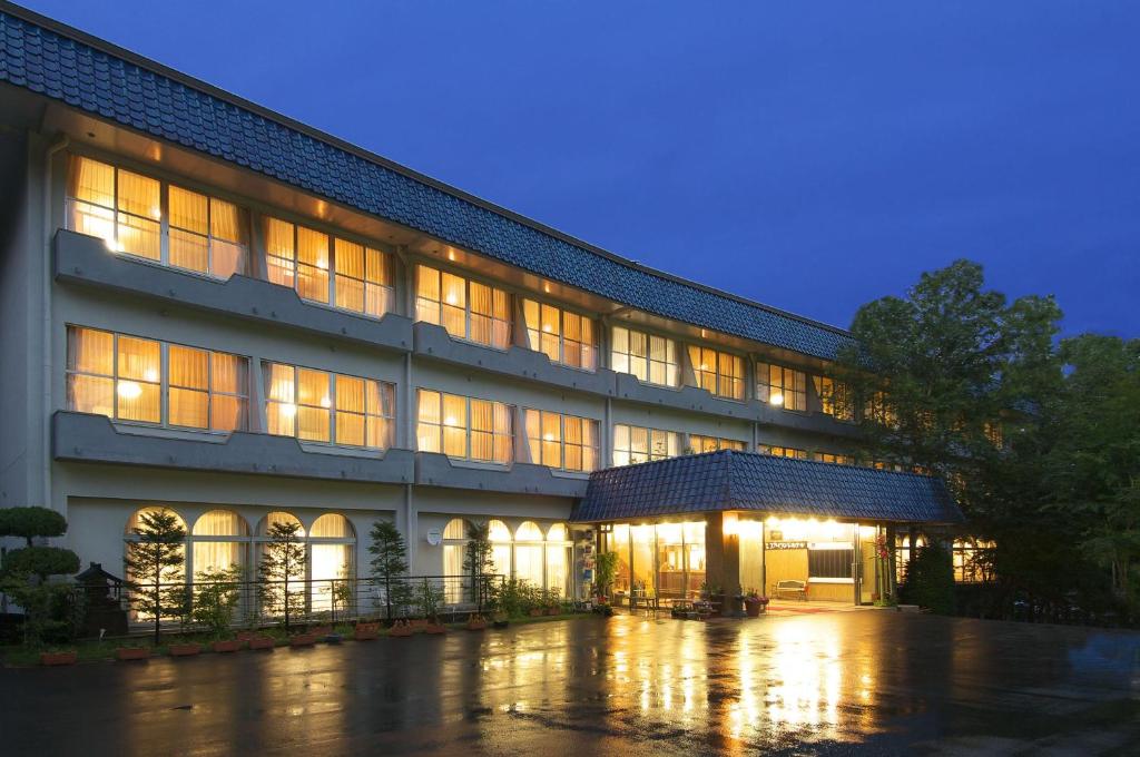 Budova, kde se ryokan nachází