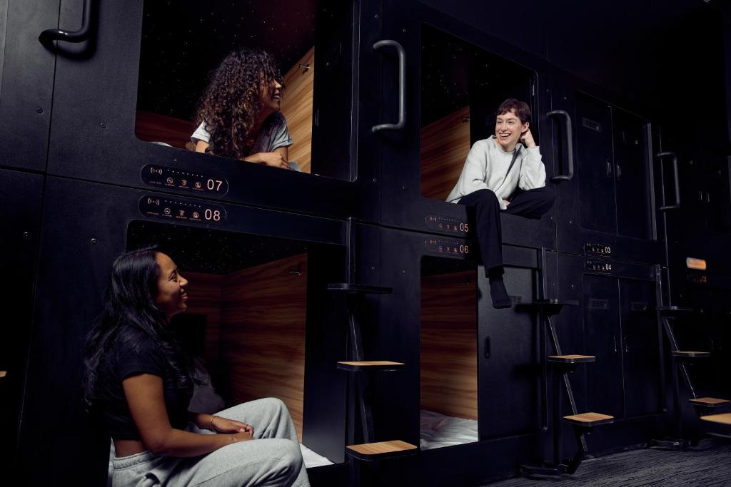 Hosté ubytování Capsule Hotel Montreal