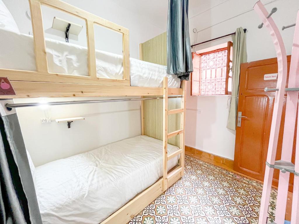 Postel nebo postele na pokoji v ubytování Bubbly Hostel Marrakech