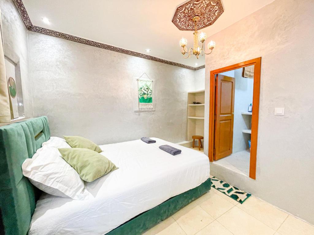 Postel nebo postele na pokoji v ubytování Bubbly Hostel Marrakech