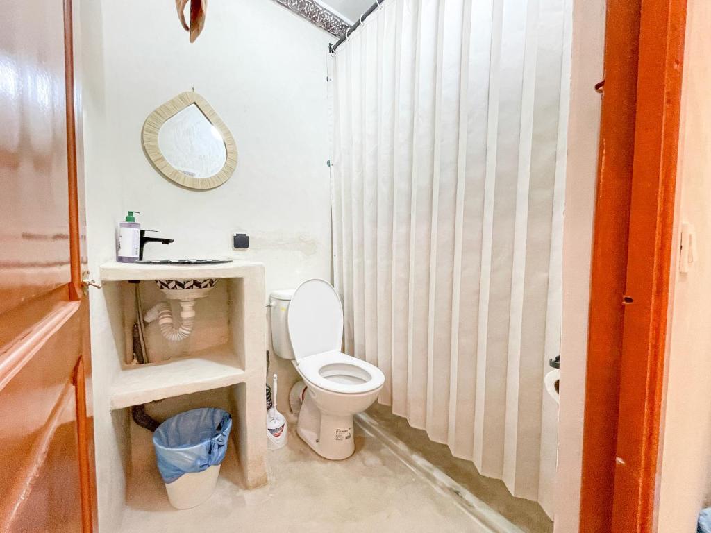 Koupelna v ubytování Bubbly Hostel Marrakech
