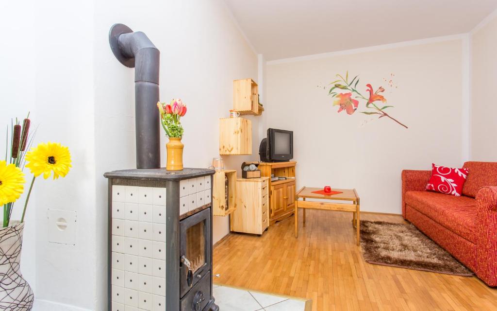 Posezení v ubytování Apartment Ana
