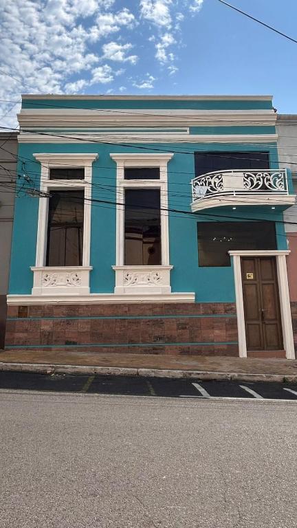 Budova, kde se hostel nachází
