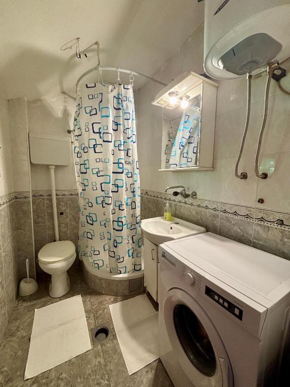 Koupelna v ubytování Vracar Affordable Suites - Vracar Povoljni Stanovi