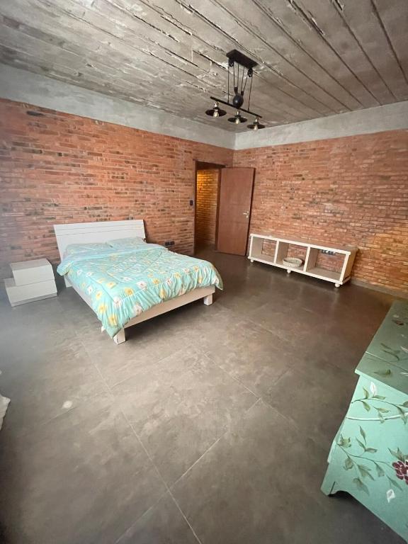 Postel nebo postele na pokoji v ubytování Amplia, moderna y tranquila casa
