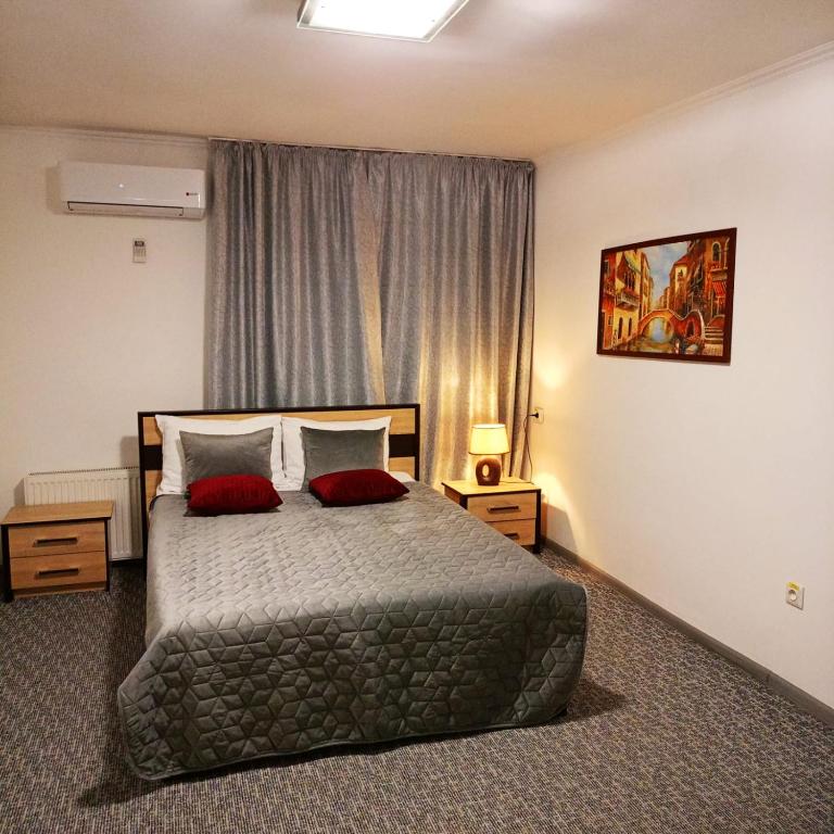 Postel nebo postele na pokoji v ubytování Venus hotel