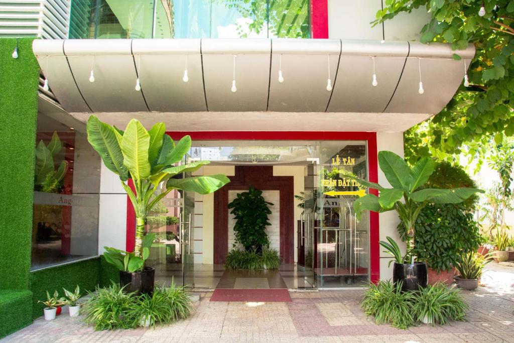 Exteriér nebo vchod ubytování Angella Hotel