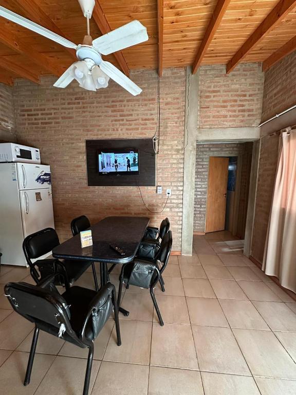 Kuchyň nebo kuchyňský kout v ubytování Cabañas Torres
