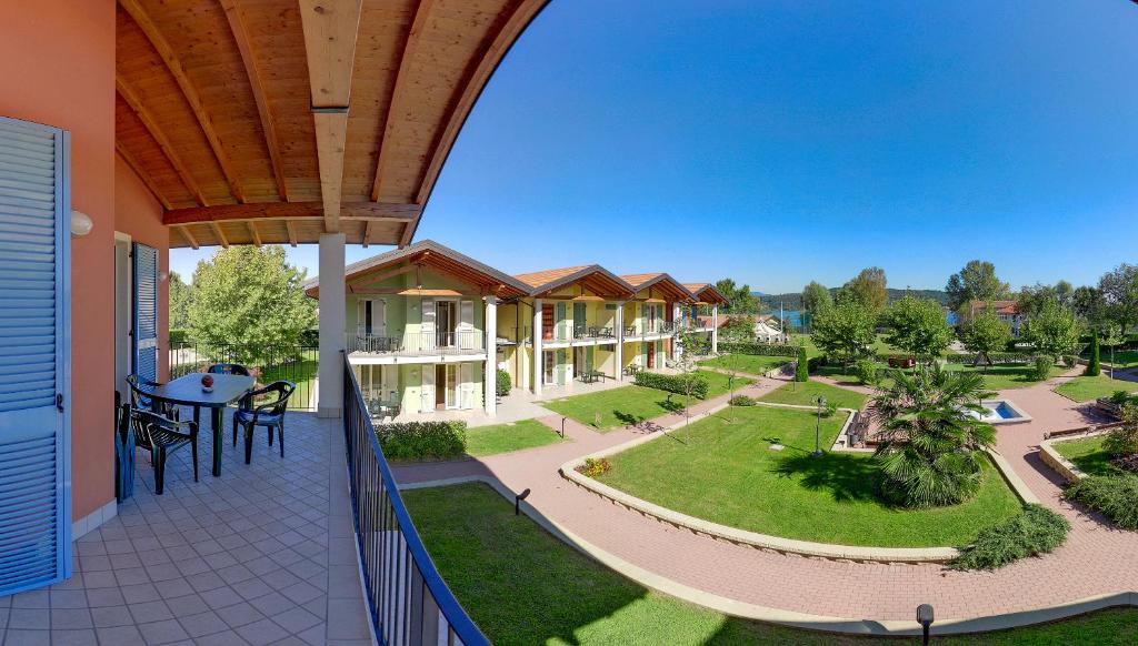 Zahrada ubytování Residence Alice