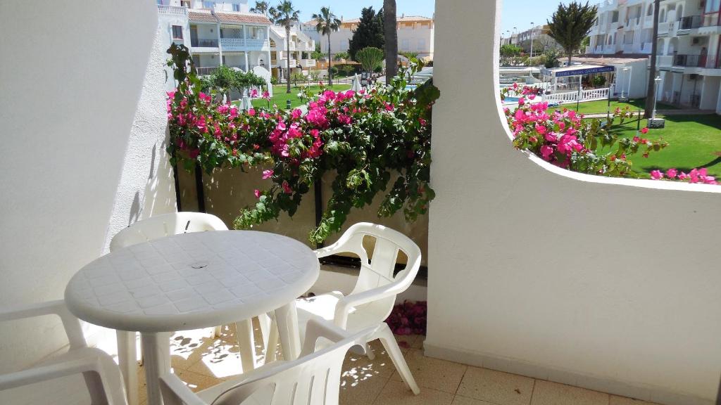 Μπαλκόνι ή βεράντα στο Apartamentos Habitat 3000