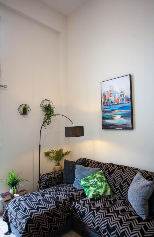 Postel nebo postele na pokoji v ubytování Unique Apartment