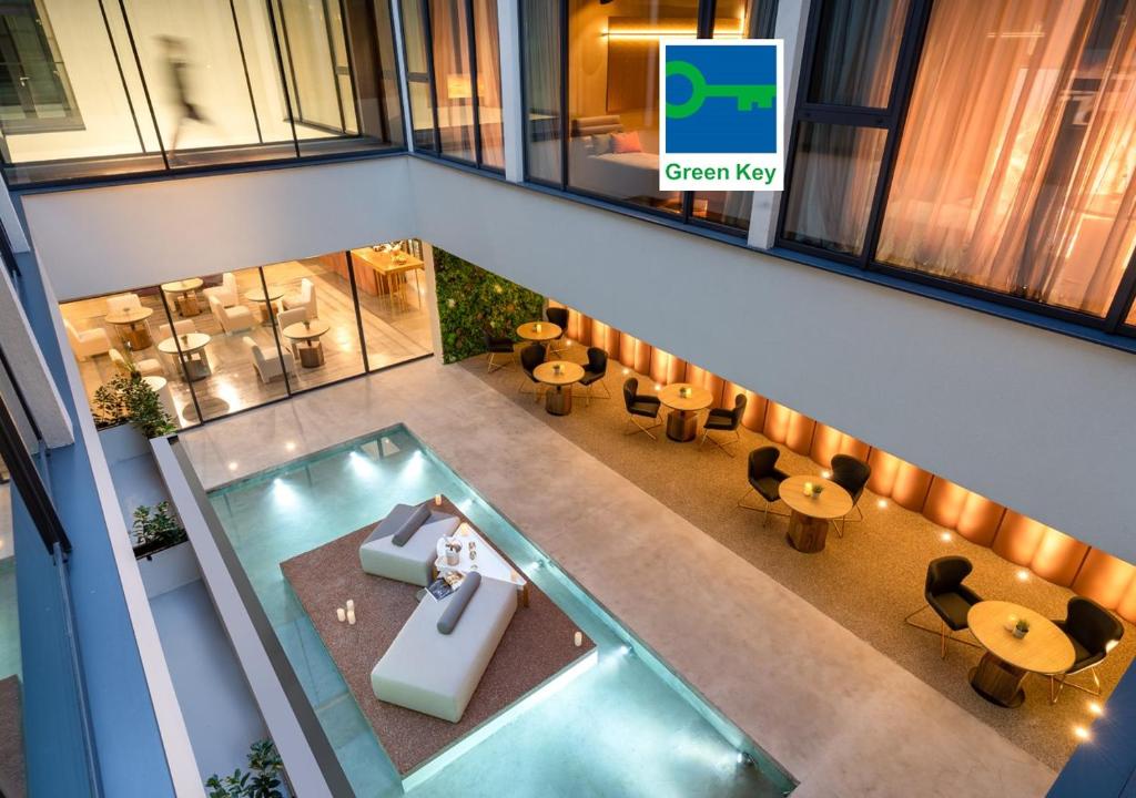 The swimming pool at or close to The Emporium Hotel Plovdiv - MGallery Collection