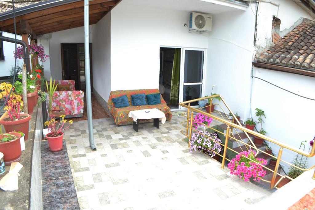Balkón nebo terasa v ubytování Guesthouse Belle View Old Town