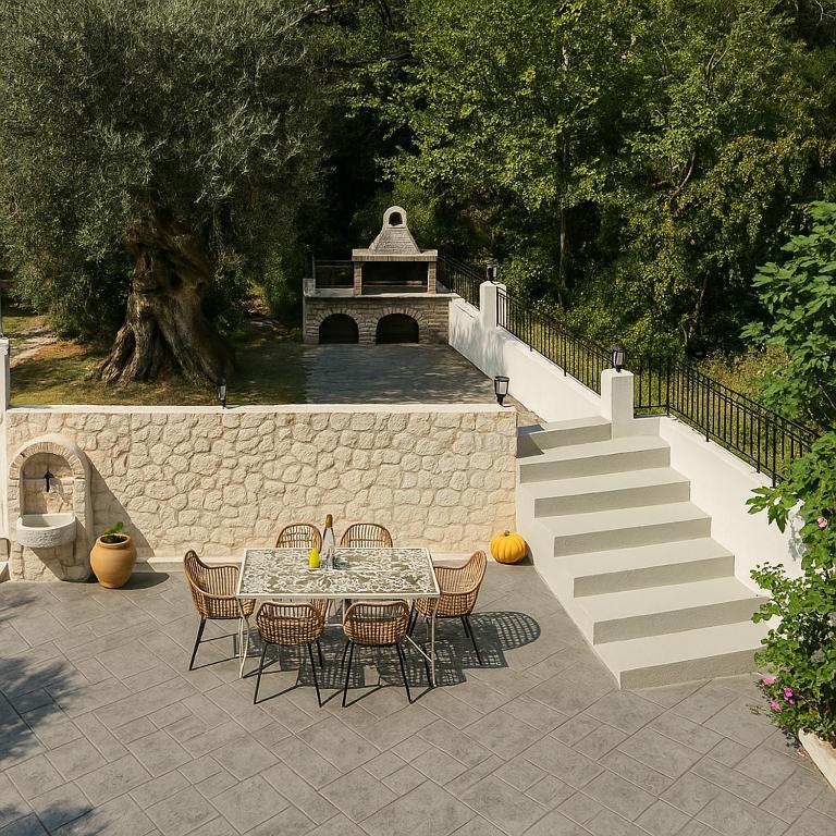 Zahrada ubytování Corfu's Hidden Gem - Serene Quad