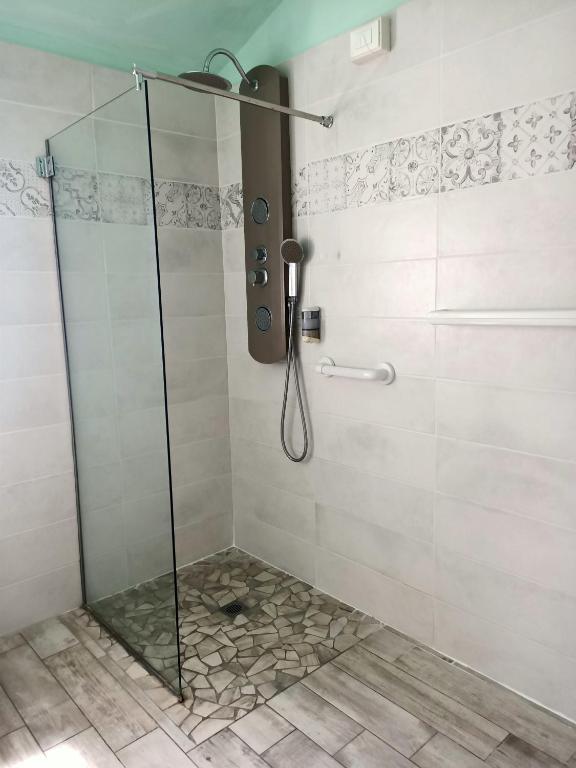 Koupelna v ubytování Hotel Bahamas