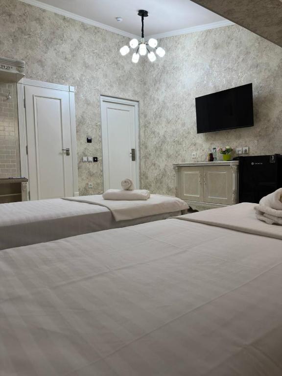 Кровать или кровати в номере Ammar hotel