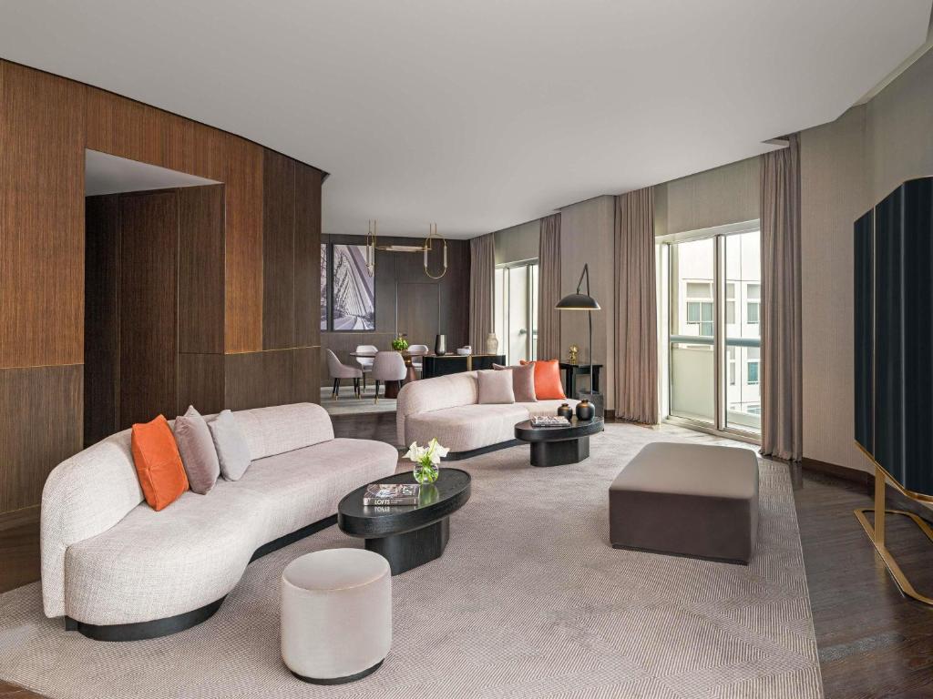 Fairmont Singapore的休息区