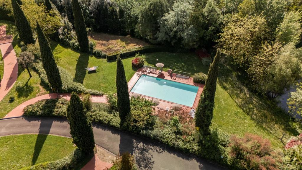 Bazén v ubytování Podere Fignano, holiday home - apartments fully renovated 2024 nebo v jeho okolí