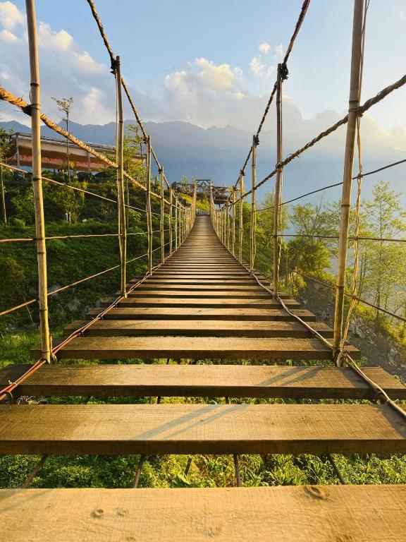 Phong cảnh thiên nhiên gần lều trại sang trọng