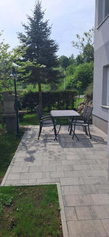Zahrada ubytování Alpes