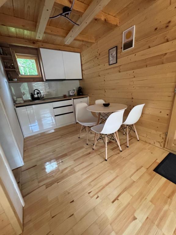 Köök või kööginurk majutusasutuses Apartman Lenka