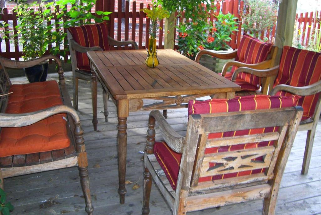 Restaurace v ubytování Ferienwohnung Radszys