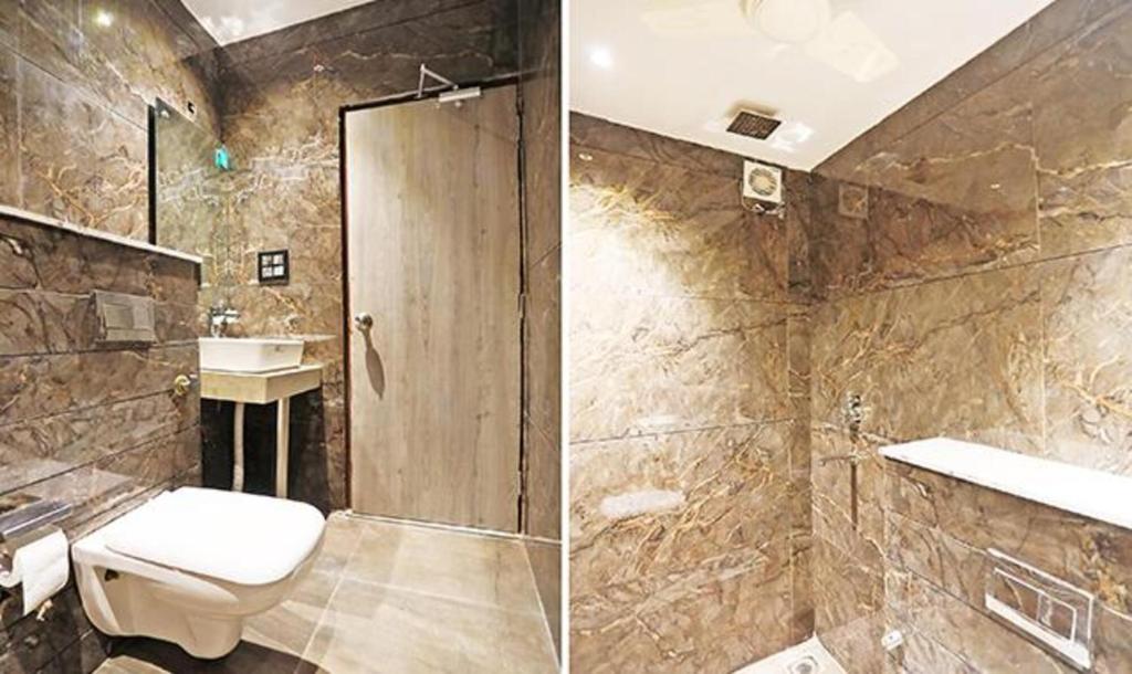 Koupelna v ubytování FabHotel Ronald Inn