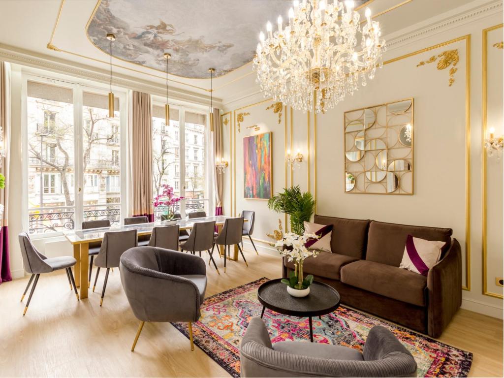 Posedenie v ubytovaní Merveil - Luxury Suite - Louvre - Marcel III