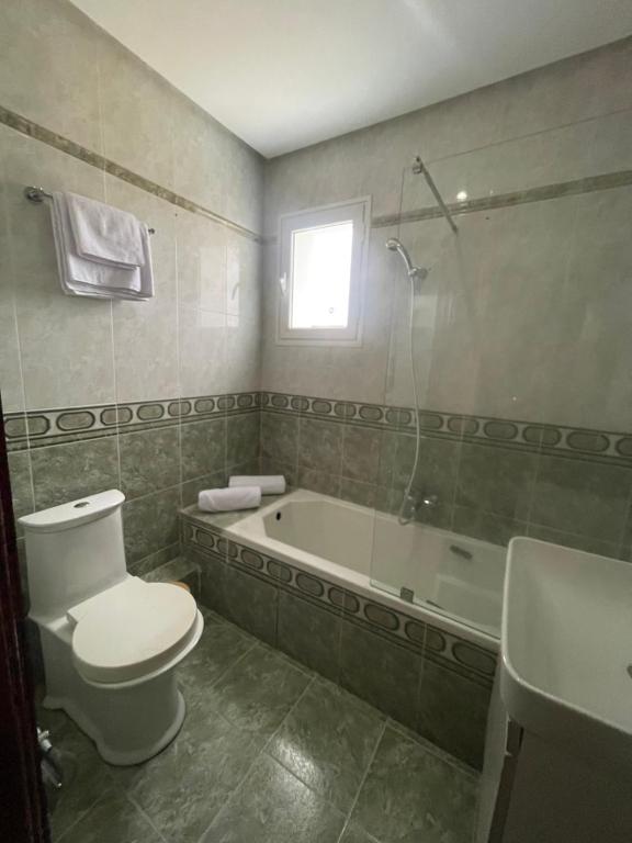 Koupelna v ubytování appart hotel lac 2 Tunis