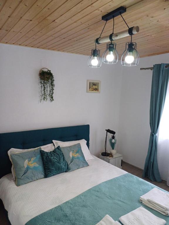 Postel nebo postele na pokoji v ubytování Casa Ioana