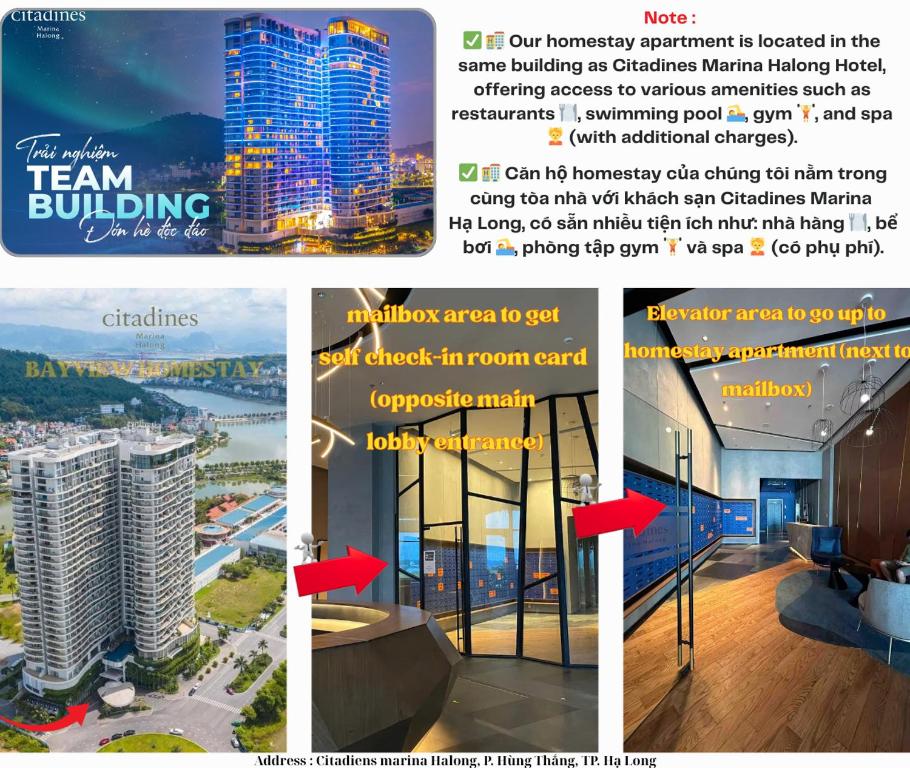 Fotografie z fotogalerie ubytování Bay View Halong Homestay Panoramic Bay View Luxury Apartment v destinaci Ha Long
