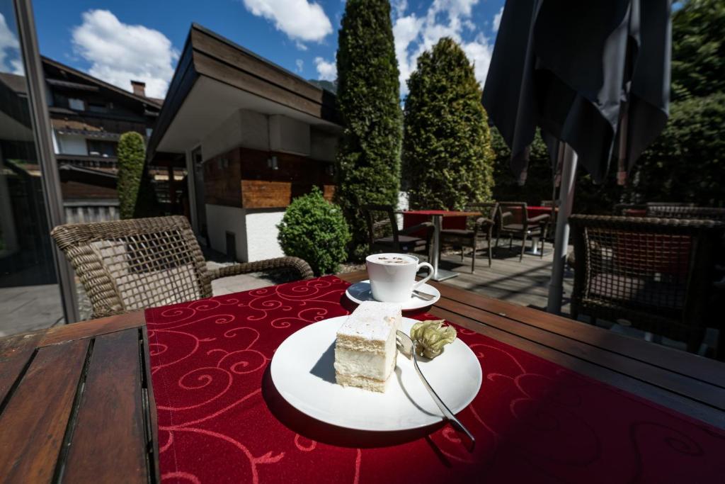 Balkón nebo terasa v ubytování Hotel Garni Schellenberg